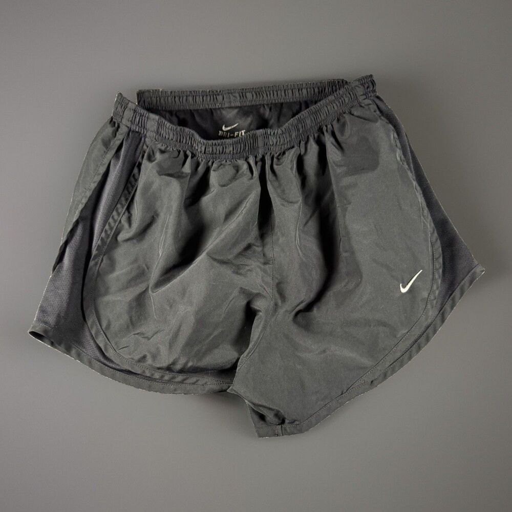 Nike Women's Tempo Dri-FIT Lined Running Shorts Black Size Small S No Drawstring